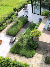 Biesot tuinontwerp tuinaanleg vijfhuizen hoofddorp haarlem diverse niveaus