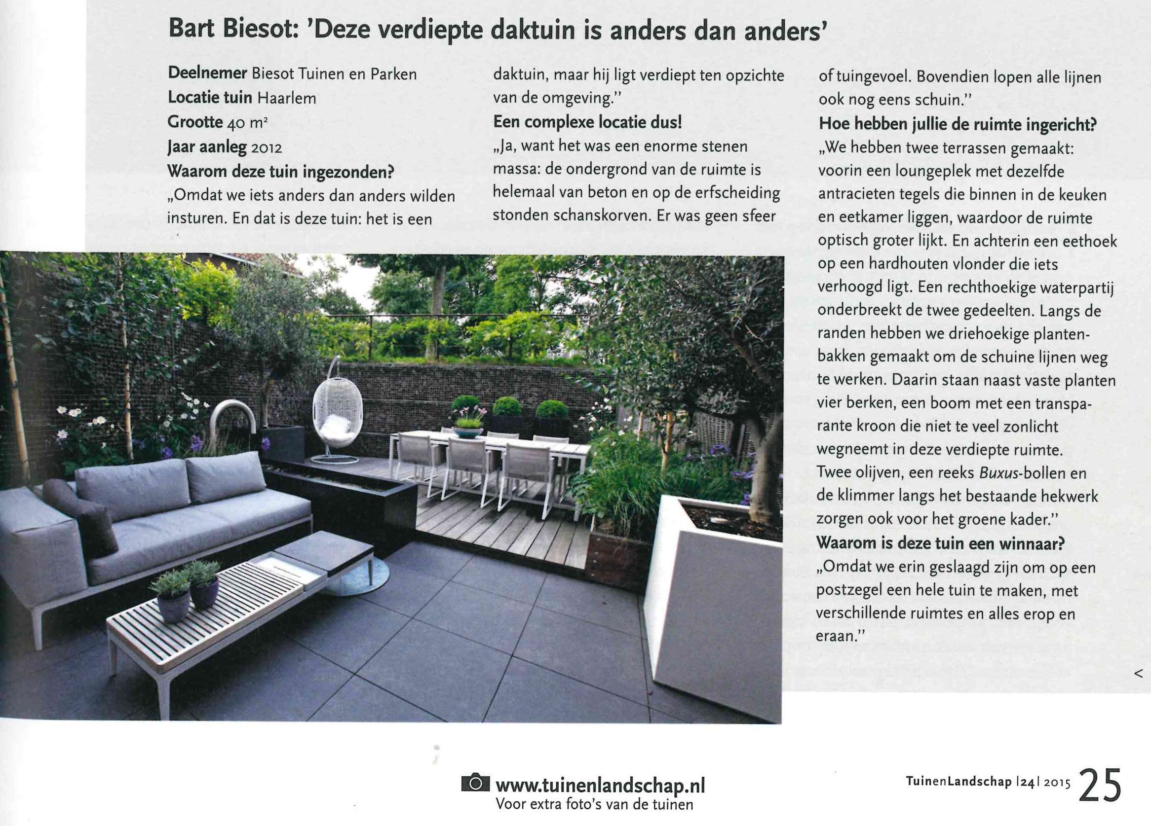 Biesot in Tuin en Landschap